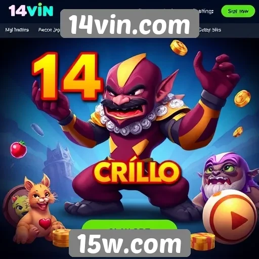 14vin.com oferece variedade de jogos online